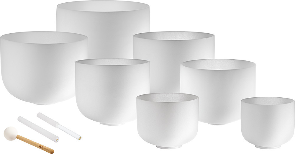 Meinl Sonic Energy CRYSTAL SINGING BOWL SET 