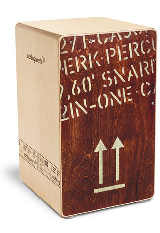 Schlagwerk Cajon 2inOne Large Red Edition