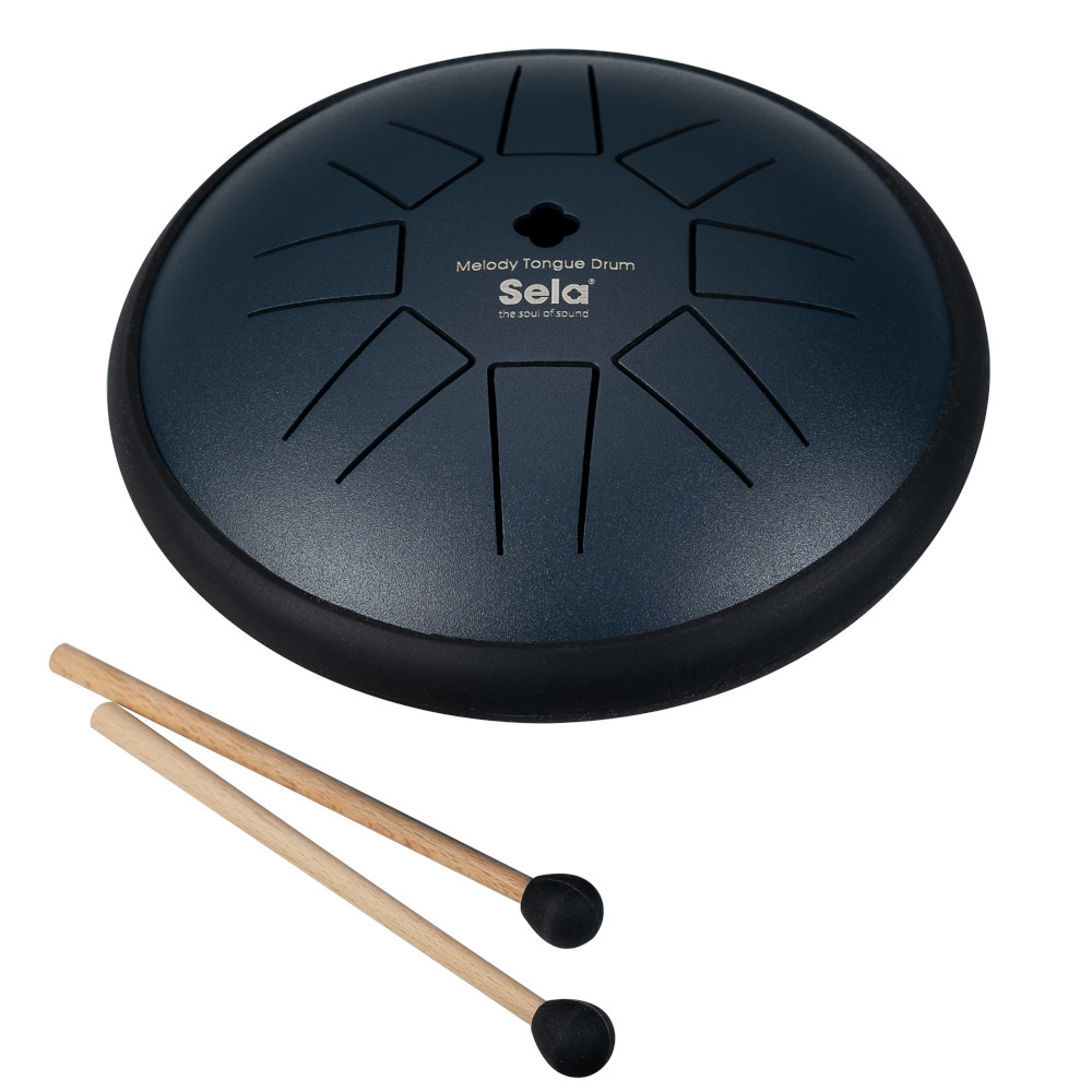 Sela Melody Tongue Drum 6" D Maj Blue