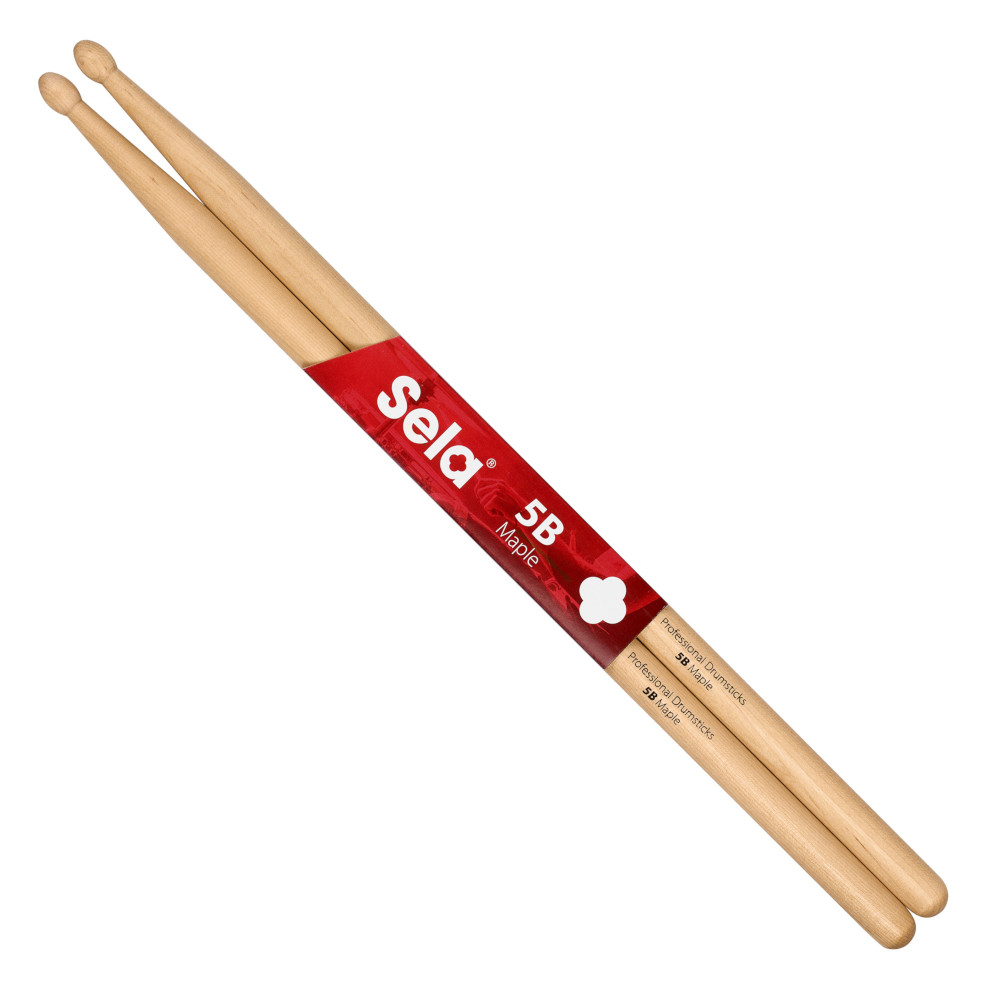 Sela Professional Drumsticks 5B Maple