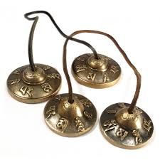 Tingsha (ø 75mm, dombormintás) 