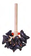 Afroton Terméscsörgő Chak Chak, nut shaker, small, L 19cm