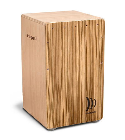 Schlagwerk Cajon la Perù®, Zebrano