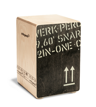 Schlagwerk 2inOne Cajon Black Edition Medium 