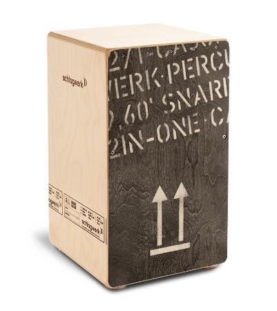 Schlagwerk 2inOne Cajon Black Edition Large