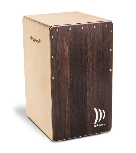 Schlagwerk 2inOne Cajon Dark Oak, Soft Touch