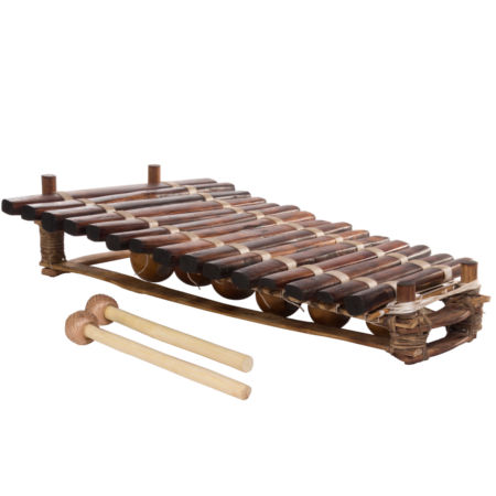 Afroton Balafon, pro, 15 keys, Guinea, L 88cm, W 50cm, H 23cm