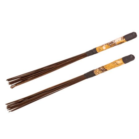 Afroton Brushes, pair, lendiwood, "Jim Chapin"