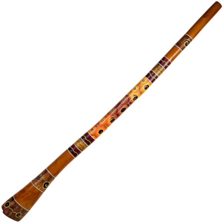 Afroton Didgeridoo, jackfruit, painted, c. L 150cmAfroton 