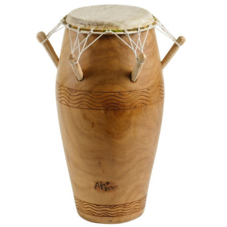 Afroton Kpanlogo drum, c. Ø 25cm, H 64cm