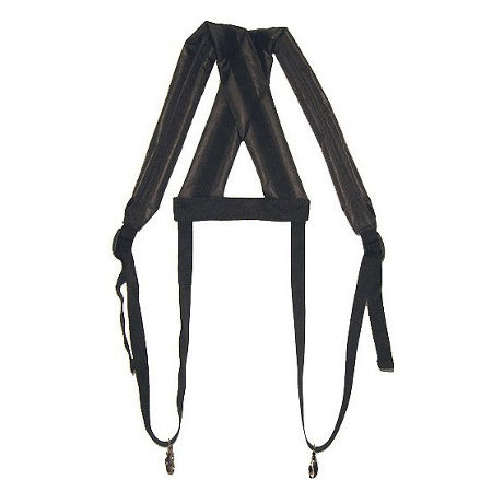 Afroton Belt, standard, padded, 2 hooks, for surdo, djembe etc., crossed