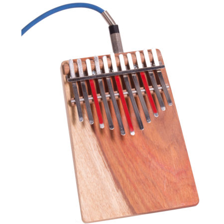 Afroton Kalimba, Junior Celeste with pickup, 11 tones, H 19cm, W 13cm