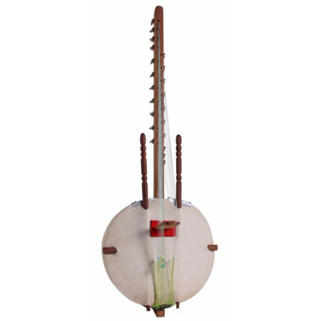 Afroton Kora, modern tuning system, c. H 130, W 50cm