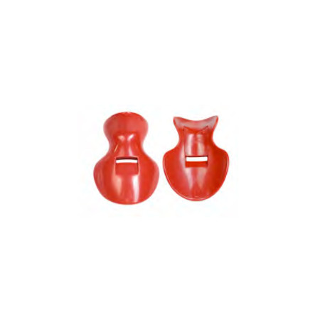 Afroton Noseflute, pro,red, 8 x 6cm