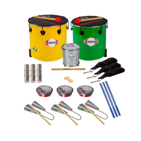 Afroton Samba School Set A, 13 instruments