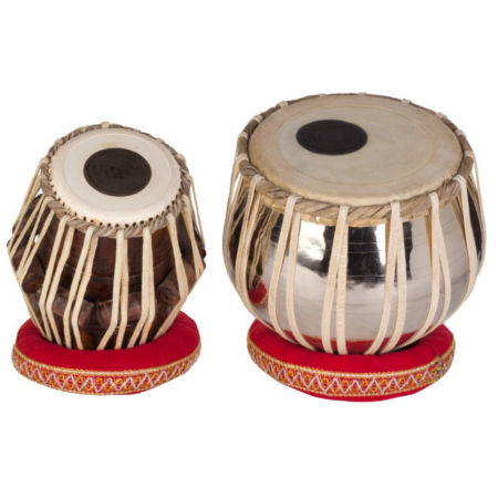 Afroton Tabla, pair, standard, H c. 30cm