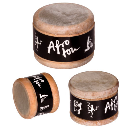 Afroton Talking Shaker, natural, set of 3, 4,5cm / 5,5cm / 7,5cm