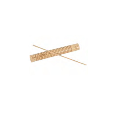 Afroton Reco-Reco, bamboo guiro, L 35cm