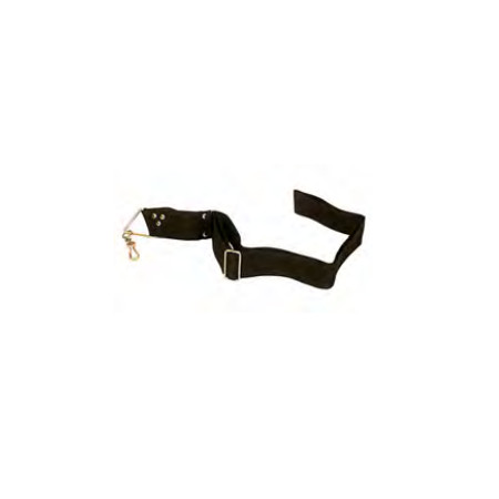 Afroton Belt, nylon,1 hook, black