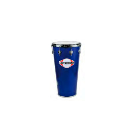 Afroton Timbal, pro, Ø 14", H 70cm, wood, blue
